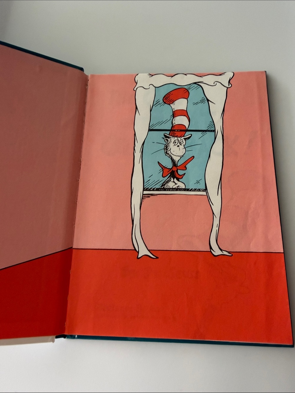 Dr. Seuss Cat in the Hat Comes Back - Teal, Red, White - Picture 3 of 8